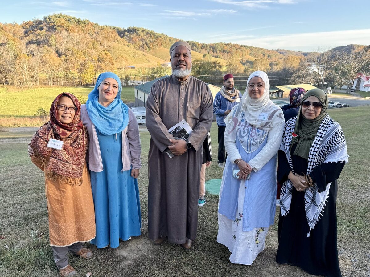 Outdoor retreat gathering