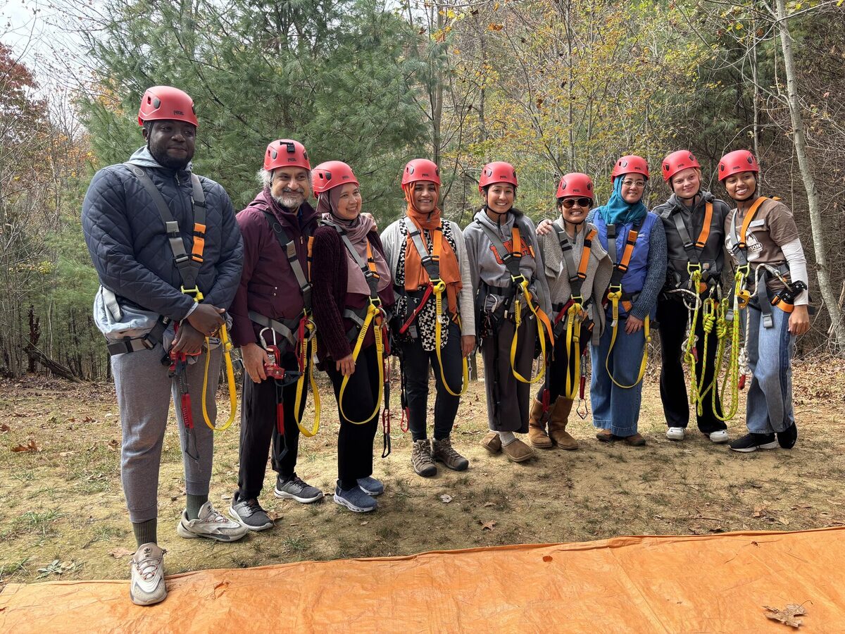 Outdoor retreat setting